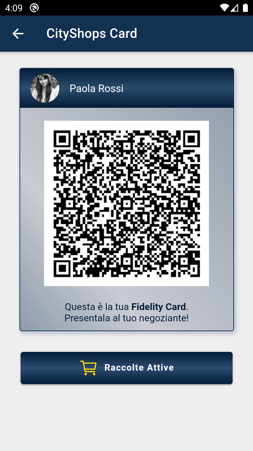 Fidelity Card Virtuale